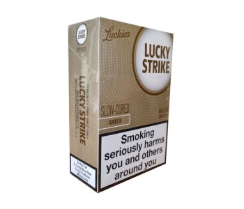 ЛАКИ СТРАЙК ЗОЛОТОЙ - LUCKY STRIKE SLOW-CURED AMBER