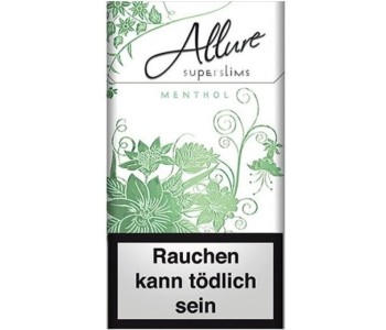 АЛЛЮР МЕНТОЛ СУПЕРСЛИМС (ГЕРМАНИЯ) - ALLURE MENTHOL SUPERSLIMS