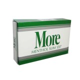 МОРЕ 120 ММ МЕНТОЛ (БЛОК 10 ПАЧЕК, США) - MORE 120'S MENTHOL (BLOCK, USA)