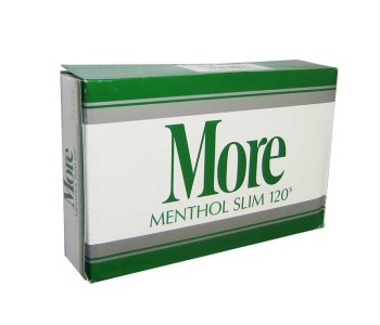 МОРЕ 120 ММ МЕНТОЛ (БЛОК 10 ПАЧЕК, США) - MORE 120'S MENTHOL (BLOCK, USA)