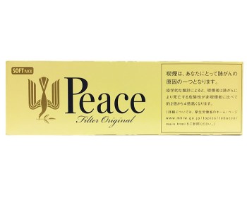 ПИС ФИЛЬТР ОРИДЖИНАЛ (ЯПОНИЯ, МЯГКАЯ ПАЧКА) PEACE FILTER ORIGINAL SOFT