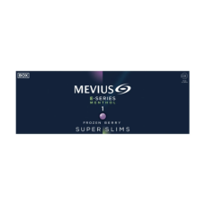 Mevius E-series Menthol 1 Frozen Berry Superslims Japan (Мевиус Е-сериес 1 Суперслим Ягоды Япония), блок