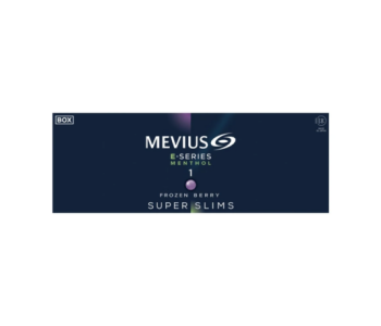 Mevius E-series Menthol 1 Frozen Berry Superslims Japan (Мевиус Е-сериес 1 Суперслим Ягоды Япония), блок