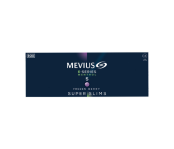 Mevius E-series Menthol 5 Frozen Berry Superslims Japan (Мевиус Е-сериес 5 Суперслим Ягоды Япония), блок