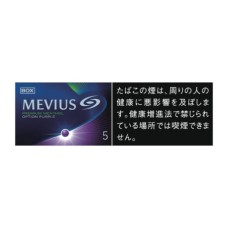 Mevius Premium Menthol 5 Option Purple Japan (Мевиус Премиум Ментол 5 Перпл Япония), блок