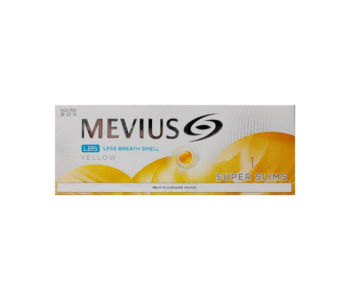 Mevius Yellow 1 Superslims (Мевиус Йеллоу 1 Суперслим Корея), блок