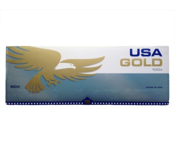 США ГОЛД БЛЮ 100 ММ (США) - USA GOLD BLUE 100'S (USA)
