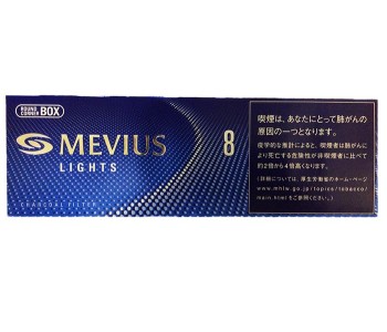 МЕВИУС ЛАЙТС 8 (ЯПОНИЯ, МЯГКАЯ ПАЧКА) - MEVIUS LIGHTS 8 SOFT (JAPAN)