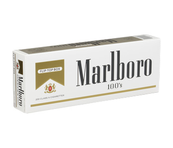 МАЛЬБОРО ГОЛД 100ММ (США, ТВЕРДАЯ ПАЧКА) - MARLBORO GOLD 100 S (USA)