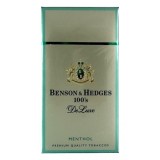 БЕНСОН И ХЕДЖЕС 100ММ ДЕЛЮКС МЕНТОЛ ПАЧКА (США) - BENSON & HEDGES 100 MENTHOL DELUXE
