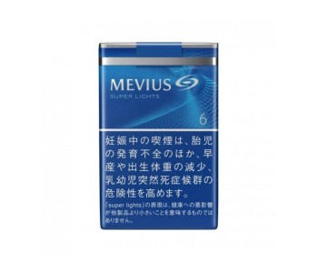 МЕВИУС СУПЕР ЛАЙТС 6 (ЯПОНИЯ, МЯГКАЯ ПАЧКА) - MEVIUS SUPER LIGHTS 6 SOFT (JAPAN)