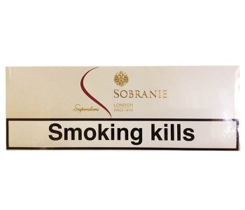 СОБРАНИЕ СУПЕРСЛИМС ВАЙТ (ГЕРМАНИЯ) - SOBRANIE SUPERSLIMS WHITE